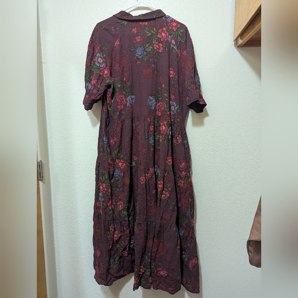 NATURAL LIFE Rebecca Tiered Midi Dress - Picture 5 of 7